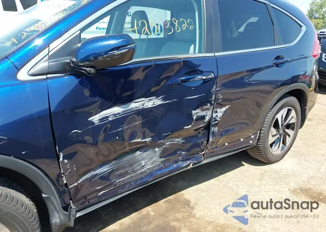 2015 Honda Cr-V Touring из США, поврежденный, VIN 5J6RM4H95FL106693